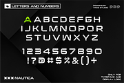 NAUTICA - Futuristic display Font, a Sans Serif Font by Vroz Studio (Thumbnail 2 of 6)