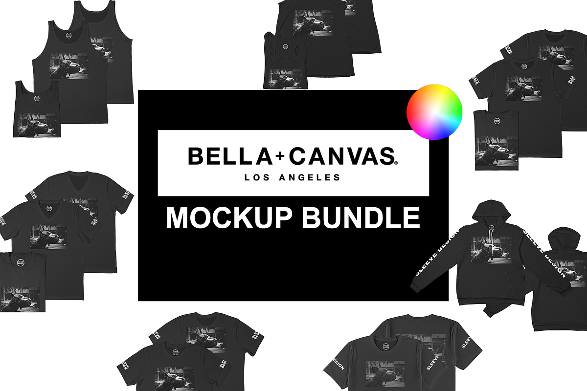 Bella Canvas Apparel Mockup Bundle, a Shirt Mockup by Infinity Mockups (Photo 1 of 7)