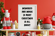 Patriotic Christmas  - Quirky Font, a Sans Serif Font by Pian45 Studio (Thumbnail 7 of 8)
