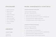 Clean Resume/CV, a Resume Template by UX-group (Thumbnail 6 of 8)