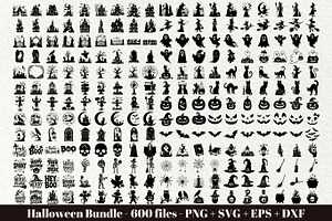 Halloween SVG Bundle, a Seasonal Illustration by DENIDigitalArtSudio