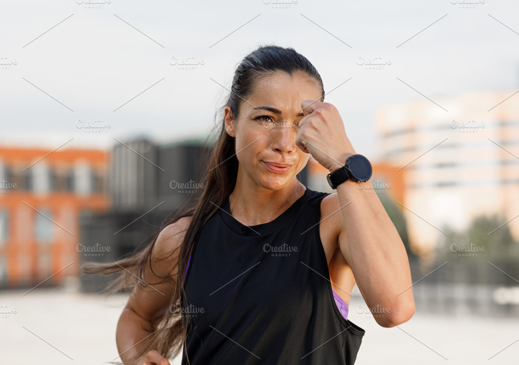 Young female doing warming up, a Sports & Recreation Photo by Artem Varnitsin