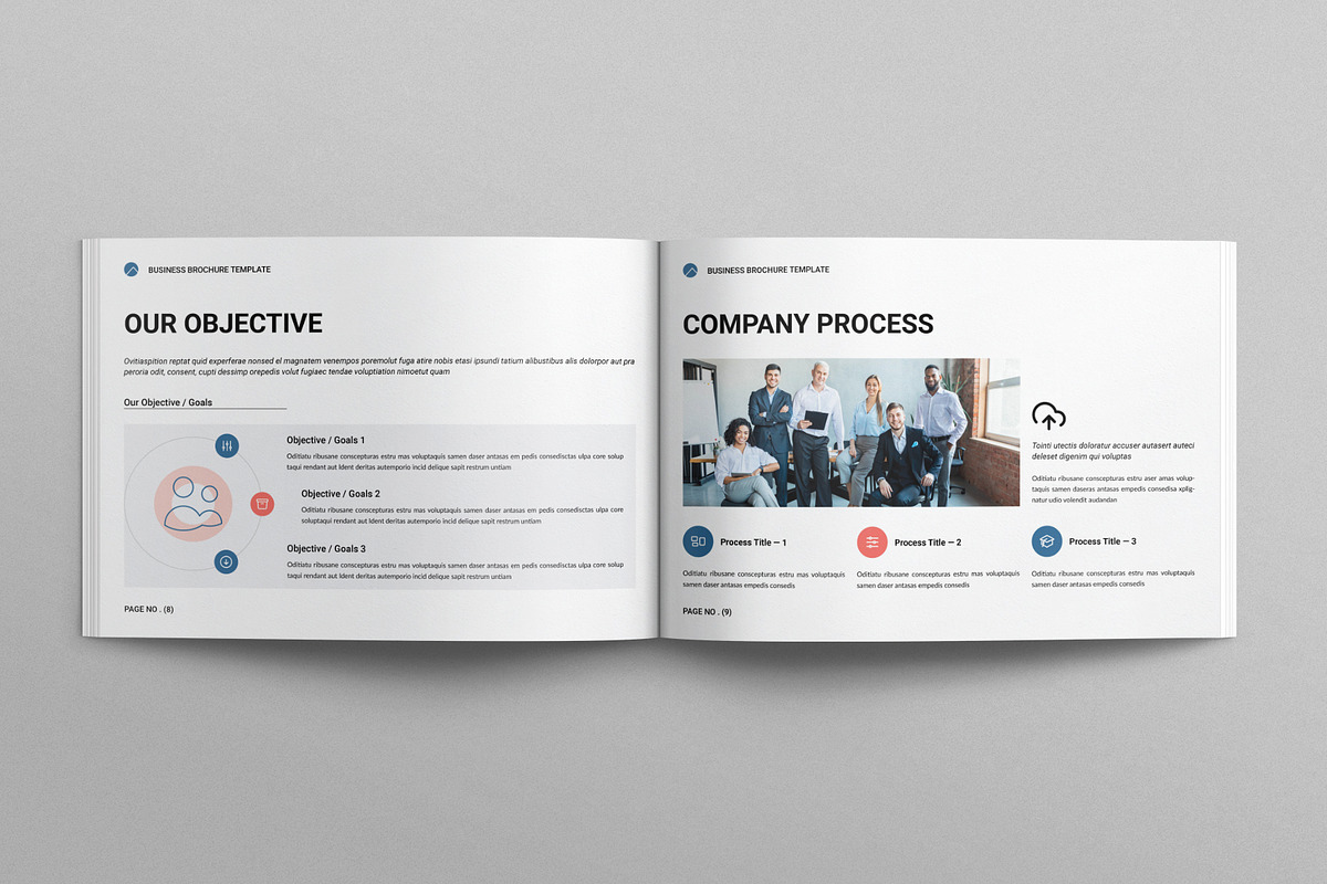 Business Brochure Template, a Brochure Template by E-Type (Photo 4 of 7)