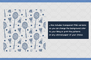 Sports Equipment Line Art Patterns, a Pattern Graphic by Drafts n Doodles (Thumbnail 9 of 9)
