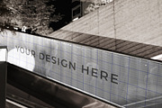 Outdoor Poster and Billboard Mockup, an Advertising Mockup by Tahtagraphic (Thumbnail 5 of 5)