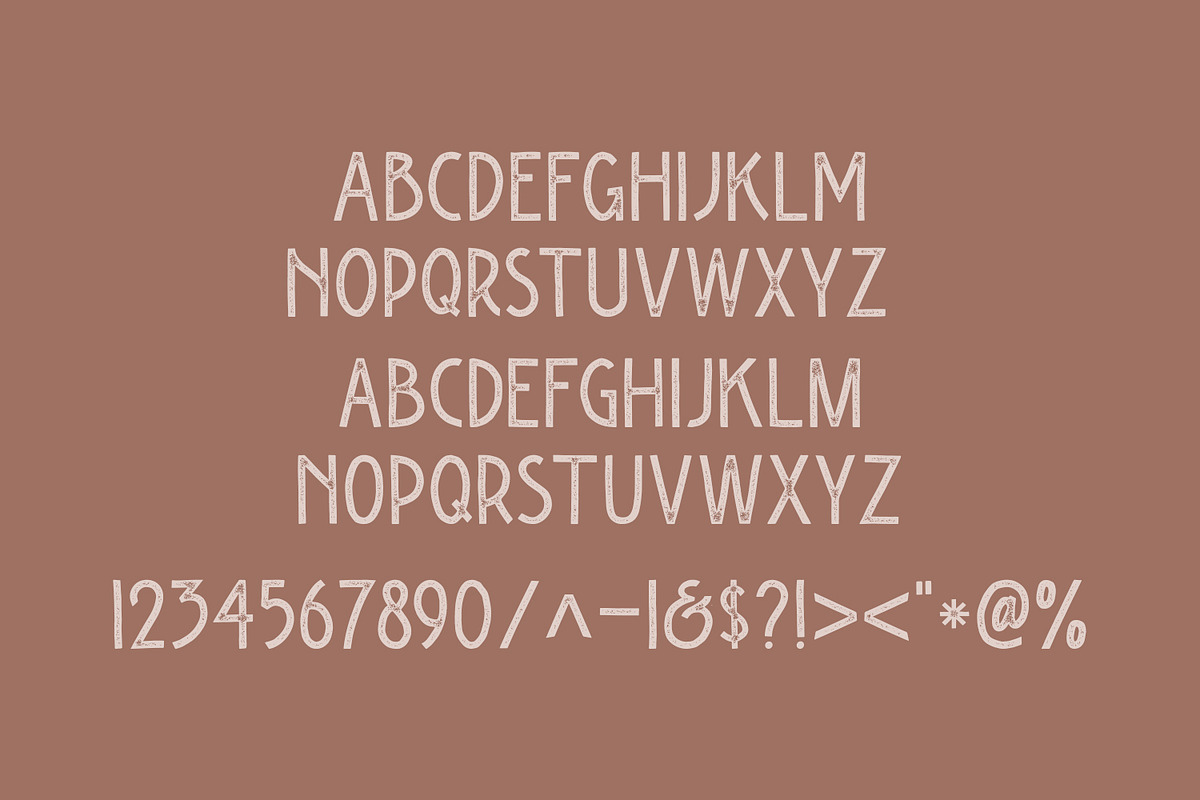 Kiyoka - A Vintage Sans Typeface, a Sans Serif Font by Megi Satyo Widodo (Photo 6 of 7)