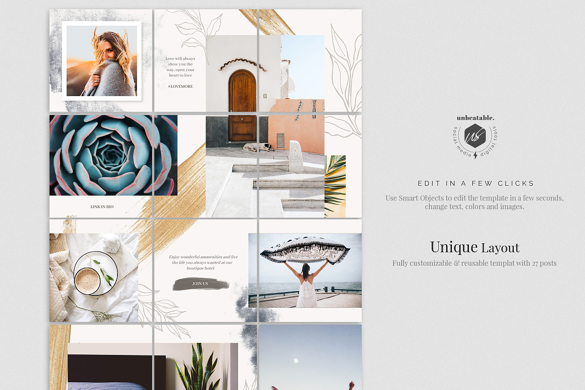 Camilla Instagram Puzzle Template, a Social Media Template by The Iconic (Photo 2 of 8)