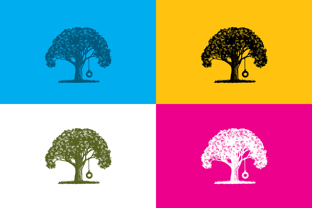 Oak Swingin Tire Logo Template, a Branding & Logo Template by Maximum Designstudio (Photo 3 of 3)