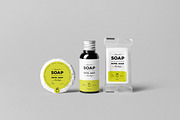 Soap Mock-up, a Packaging Mockup by Yogurt86 (Thumbnail 4 of 17)