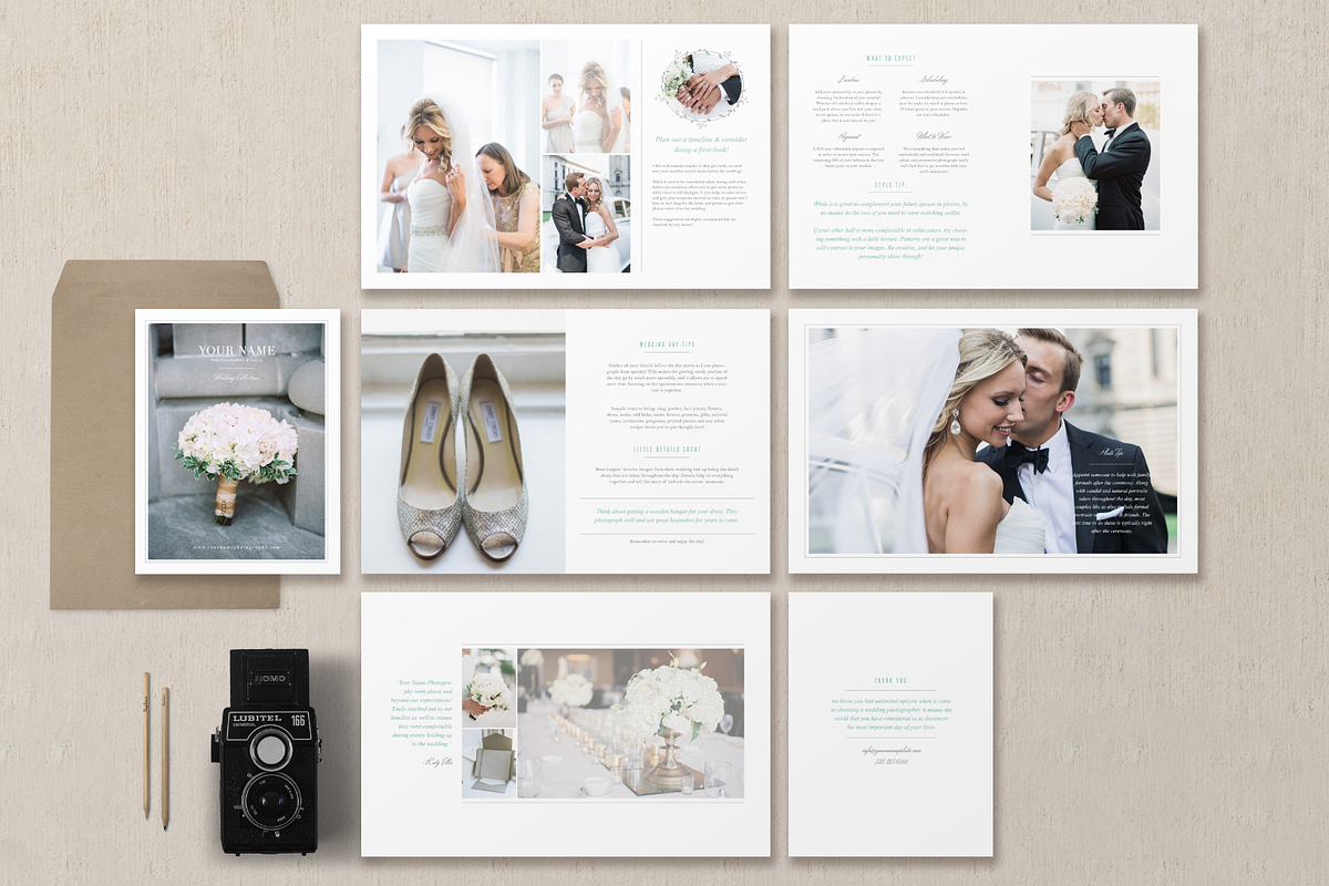Photographer Magazine Layout, a Brochure Template by roselindoco