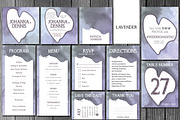 Wedding Watercolor Invitation 6 Var, an Invitation Template by Elegrad Design Agency (Thumbnail 11 of 12)