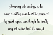 Glittering | Script Font, a Handwritten Font by Scratchones (Thumbnail 6 of 9)