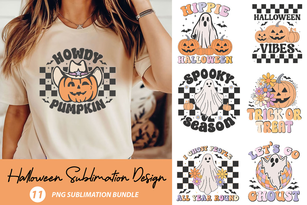 Helloween Sublimetion Bundle, an Education Illustration by Libby Wishes (Photo 1 of 4)