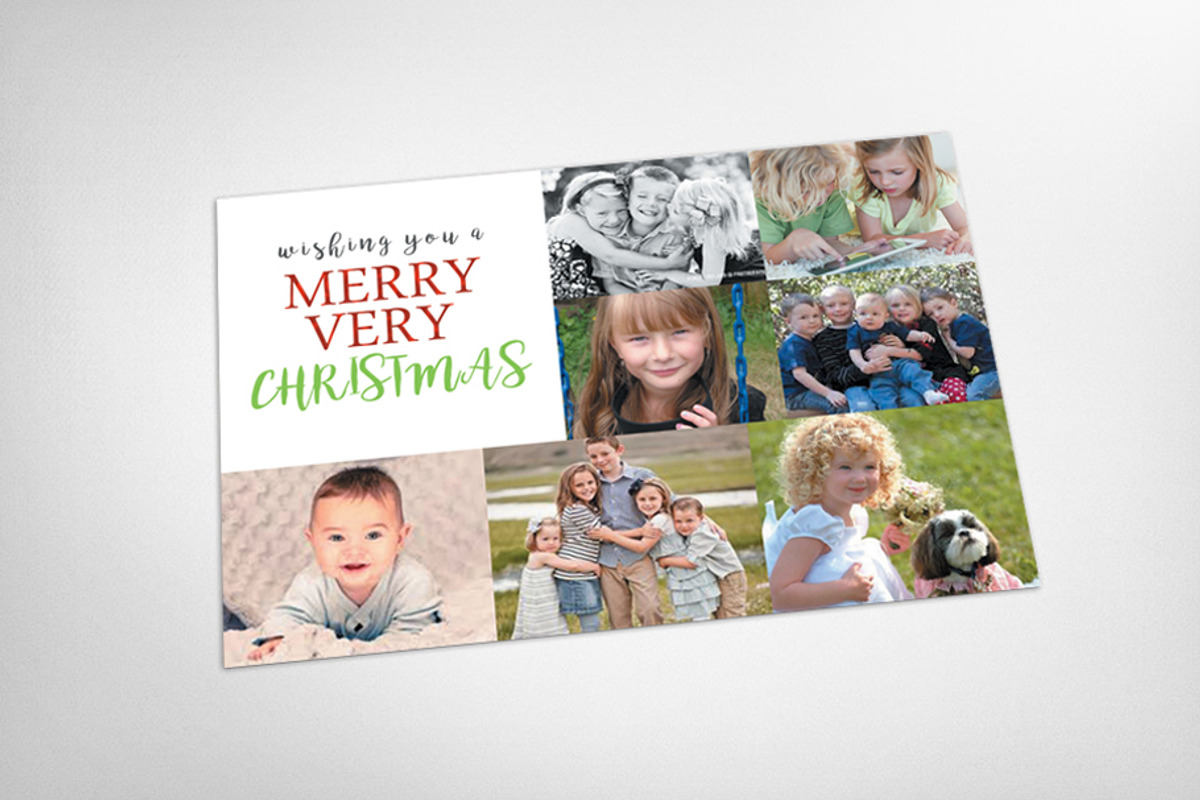 Merry Christmas Card, a Card Template by graphicforest (Photo 3 of 3)