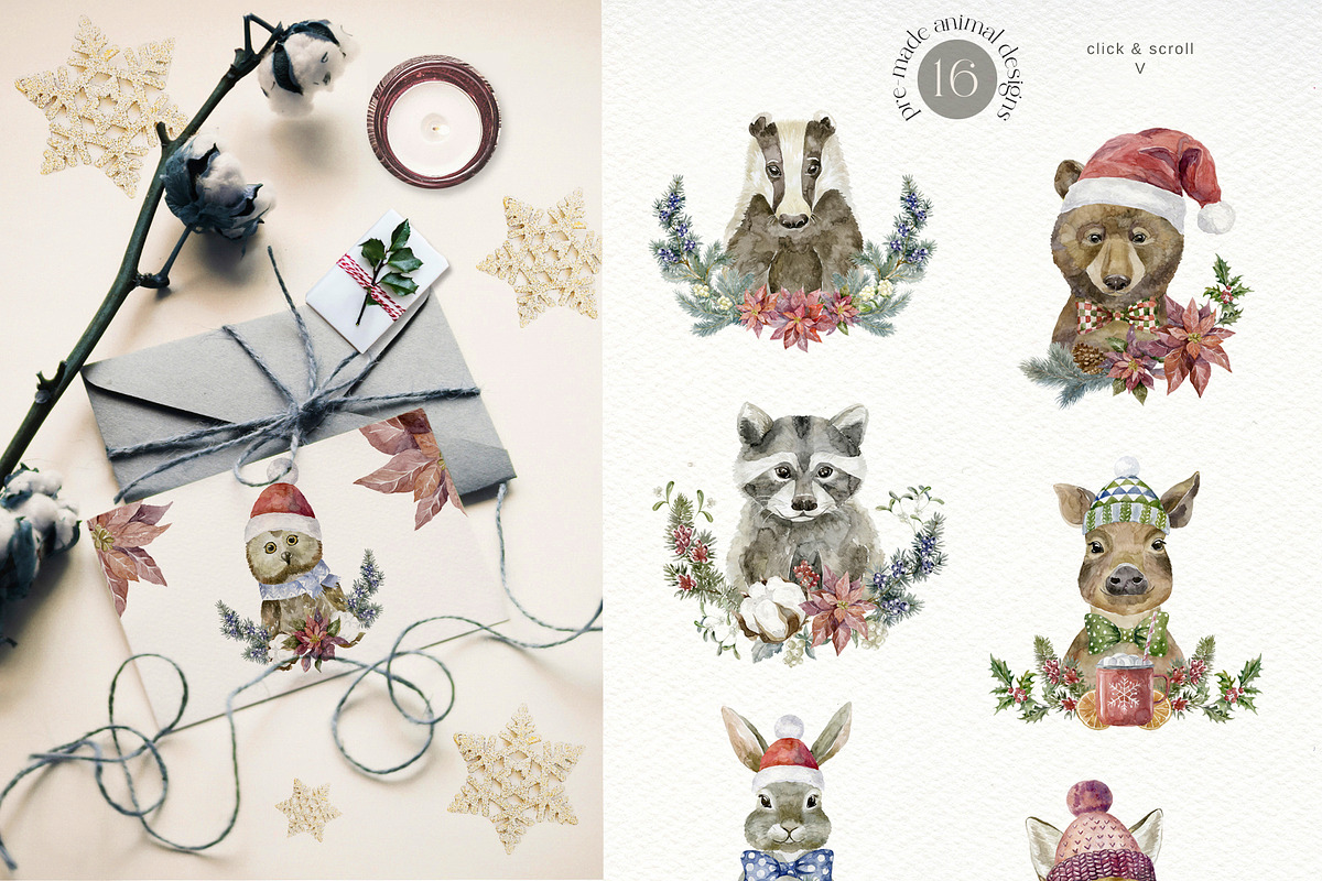 Forest Animals. Character Creator., an Animal Illustration by Designwork (Photo 3 of 21)