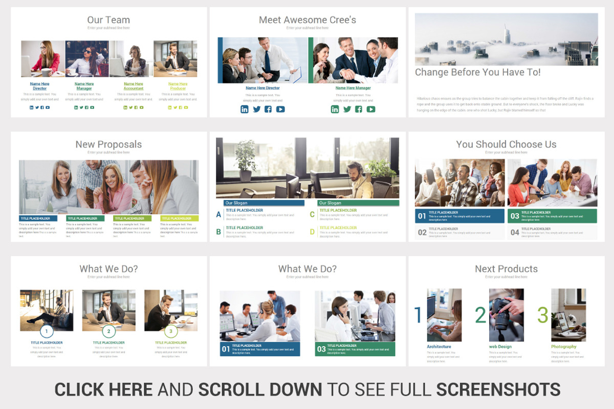Maestro Business PowerPoint Bundle, a Presentation Template by OceanArt (Photo 8 of 102)