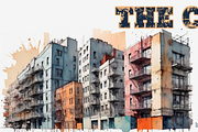 Scoria Slab Caps, a Slab Serif Font by deFharo (Thumbnail 7 of 11)