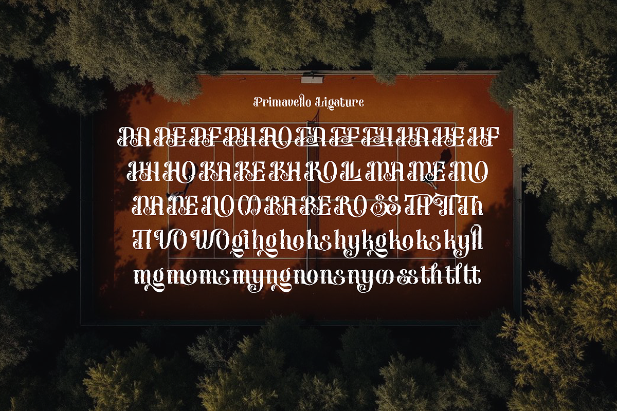 Primavello Font, a Blackletter Font by madeDeduk (Photo 10 of 10)