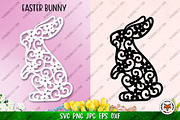 Easter Bunny Collection,Floral Bunny, an Animal Illustration by Digital_Craftyfox (Thumbnail 4 of 20)