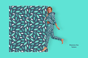 Women's Tracksuit Mockup, a Hoody Mockup by Designertale (Thumbnail 5 of 6)