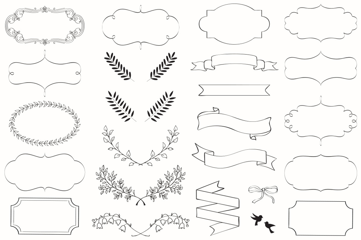 Best Seller Bundle, 12 Design Sets, an Illustration by Rachel White Art (Photo 10 of 14)