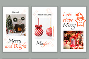 Christmas Social Media Story Layout, an UI Kit Template by CreativeShaper (Thumbnail 3 of 4)
