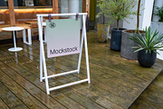 Cafe A-frame Mockup, an Advertising Mockup by mockstock (Thumbnail 2 of 2)