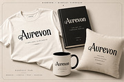 Aurevon – Elegant Serif Typeface, a Serif Font by Wow Magic (Thumbnail 2 of 4)