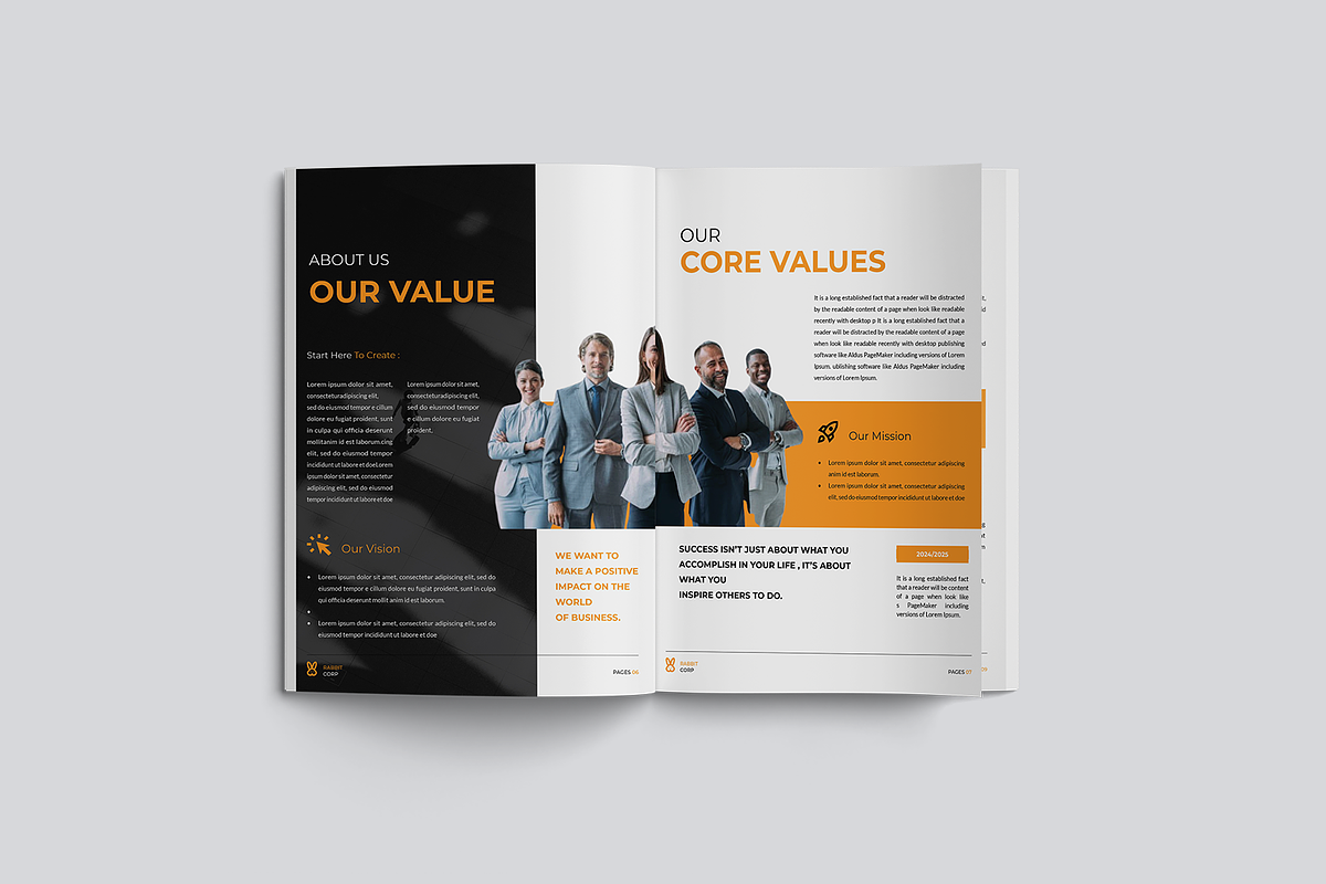 Project Business Proposal Template, a Brochure Template by TMint Play (Photo 7 of 8)