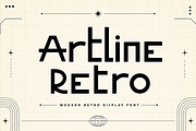 Artline Retro, a Serif Font by Wow Magic (Thumbnail 1 of 5)
