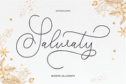 Salwaty, a Script Font by Deniz86 (Thumbnail 1 of 6)