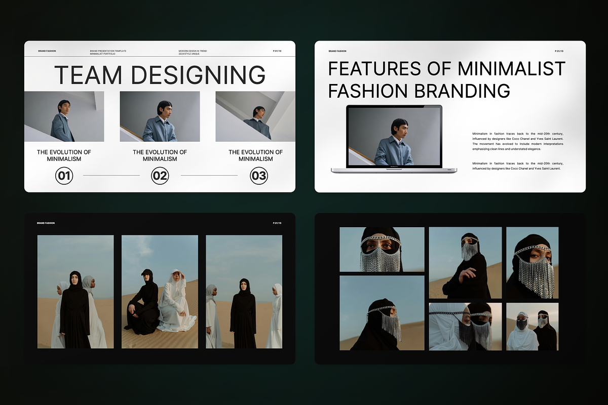 Minimalist Presentation Google Slide, a Presentation Template by SquidPixey (Photo 3 of 7)