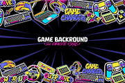 5 Game Background In Graffiti Style, a Background Graphic by MEAS7 Artwork (Thumbnail 1 of 5)