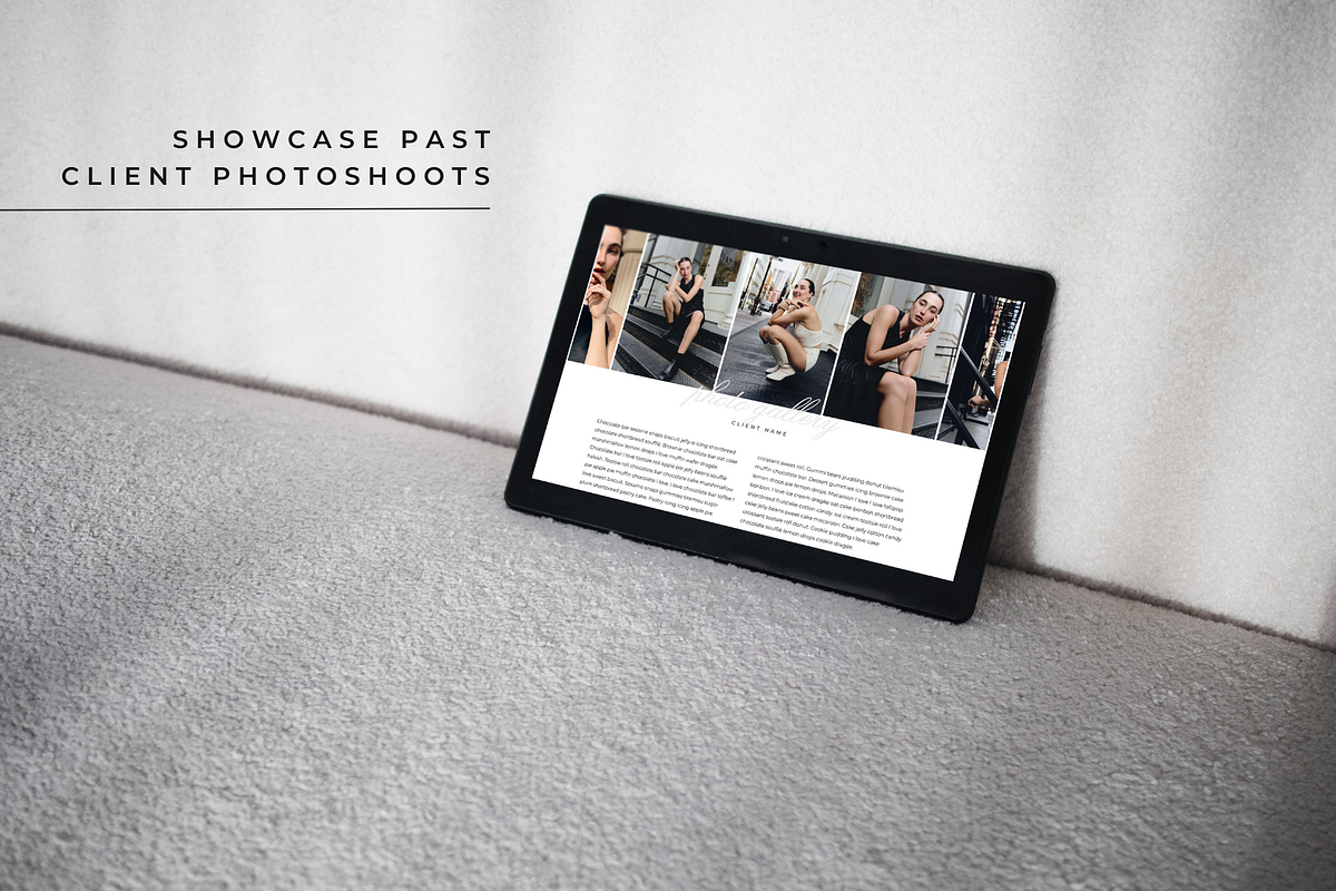 Showit Photo Gallery Add On Template, a Landing Page Template by Blush Created (Photo 7 of 10)