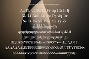 Demora Glamore, a Serif Font by Muflieart (Thumbnail 8 of 9)