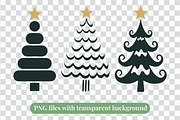 Whimsical Christmas Tree Doodle, a Seasonal Illustration by Kusumaillustration (Thumbnail 4 of 14)