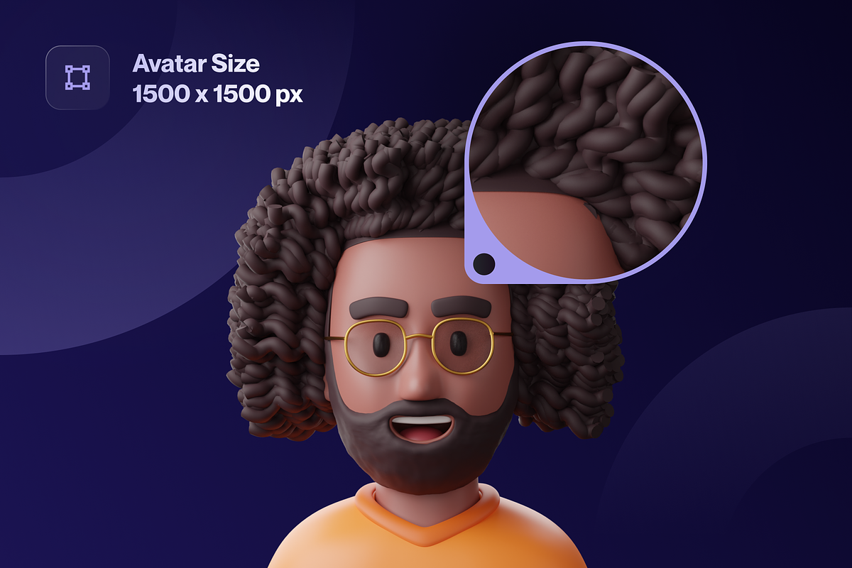 Facely v2 - MetaPeople 3D Avatar, a Characters & Person 3D Model by Illustraly Design (Photo 4 of 6)