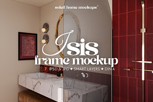 ISIS | Luxury Bathroom Frame Mockups