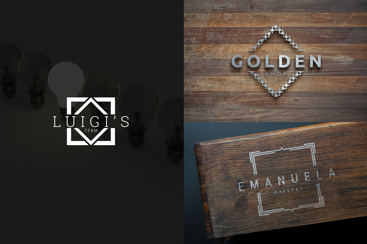 Minimal Badges | 30 Logo Templates, a Branding & Logo Template by VP Fonts (Photo 12 of 17)