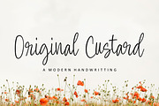 Original Custard Font, a Handwritten Font by Balpirick Studio (Thumbnail 1 of 6)