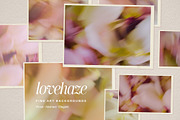 Blur Flower Abstract Backgrounds, a Background Graphic by eclosque (Thumbnail 1 of 27)