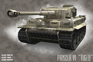 Panzer VI Tiger German Tank