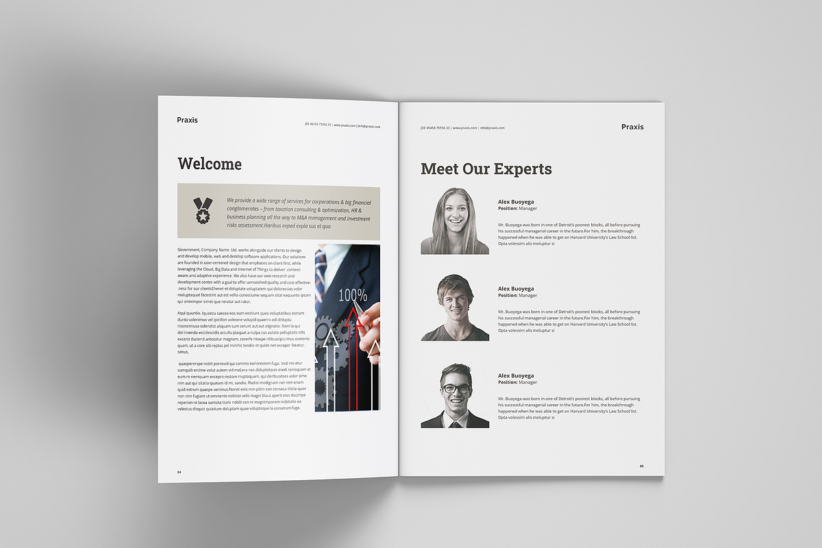 White Paper Indesign, a Brochure Template by azadcsstune (Photo 3 of 8)