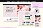 Pink Wix Editor Sales Page Template, a Wix Template by Template Twist Shop (Thumbnail 6 of 10)
