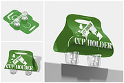 Cup Holder Mockup, a Cups & Container Mockup by Unerispace (Thumbnail 1 of 5)