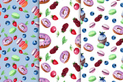 Digital Watercolor Paper. Baking., a Pattern Graphic by TetianaArt (Thumbnail 4 of 5)