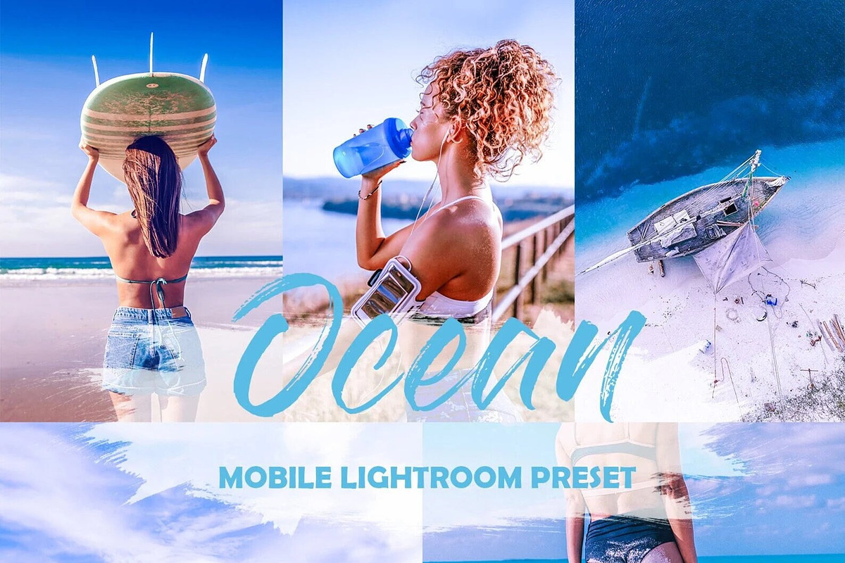 10 Ocean Travel Lightroom Presets, a Preset Add-On by LucaTheme (Photo 1 of 9)