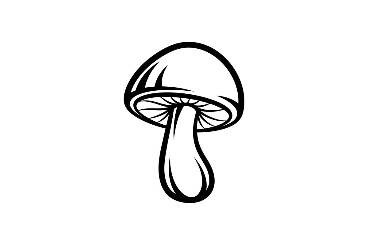 Hand Drawn Mushroom SVG Bundle, an Illustration by jahid234 (Photo 44 of 51)