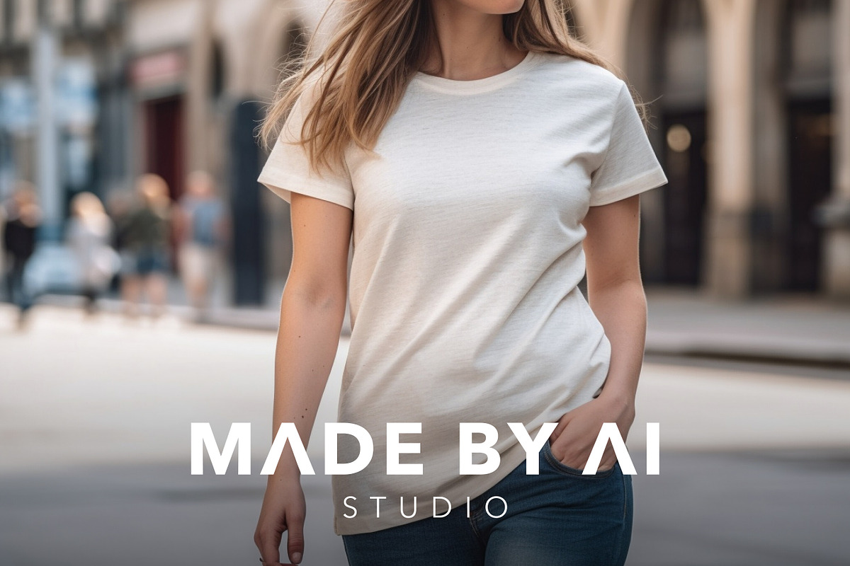Faceless T-Shirt Mockup Prompt, an Object Graphic by MadeByAI Studio (Photo 4 of 5)