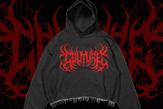 Azazel Madness Death Metal Font, a Blackletter Font by Fonday Studio (Thumbnail 10 of 15)